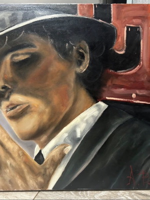 Painting by Vasilopoulos like new, authentic artwork