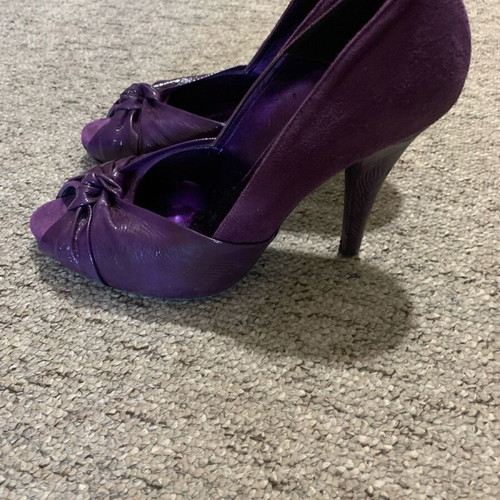 Bruni purple pumps like new, size 37