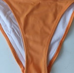 Women's bikini slip, orange