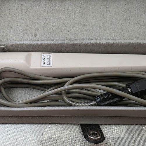 Sony F-96 Dynamic Microphone used with original box
