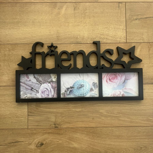 Photo frame used with cracked middle glass