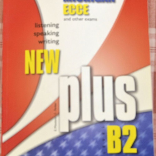 Michigan Ecce New Plus B2 English learning book like new