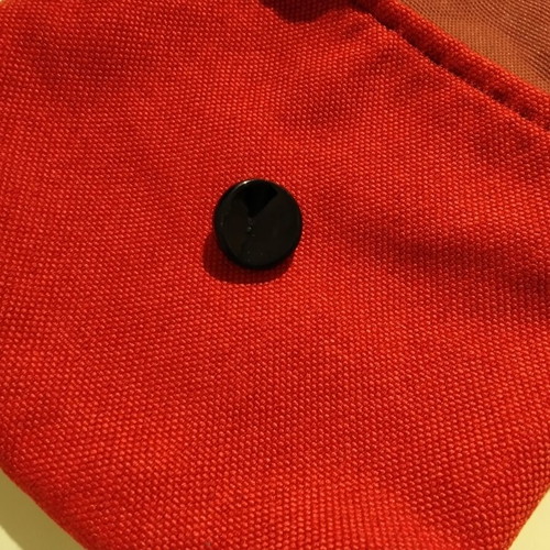 Red Shoulder Bag used, 17x17 cm