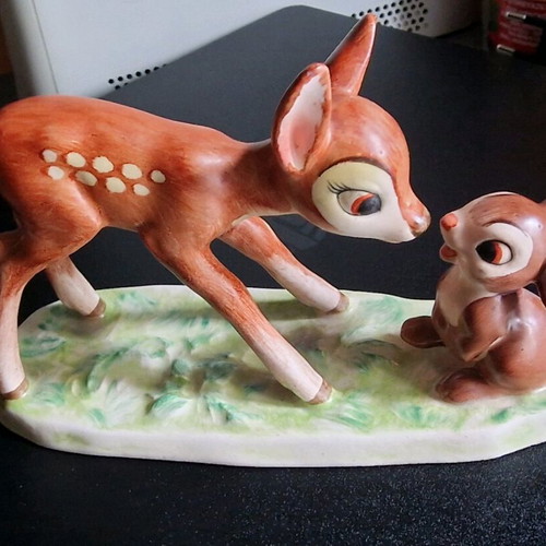 Hummel Goebel Disney Bambi Figurine with Thumper 1953 like new