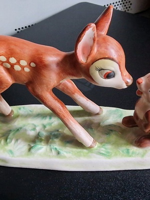 Φιγούρα Hummel Goebel Disney Bambi με Thumper 1953 σαν καινούργιο