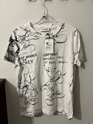 Desigual γυναικείο T-shirt με print Mickey Mouse Relaxed Fit καινούργιο