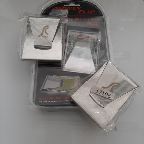 Money Clip Slimclip new, set of 3 pieces