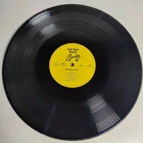 Boury Moderne Zeiten vinyl like new, jazz