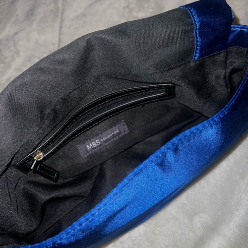 M&S Collection Shoulder Bag like new, blue