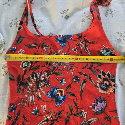 Zara slim dress S used, multicolored