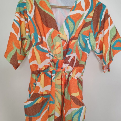 Colorful dress XXL used, excellent condition