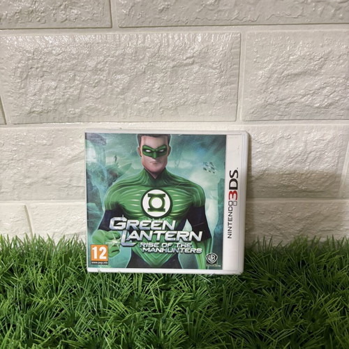 Green Lantern Rise of the Manhunters Nintendo 3DS game used