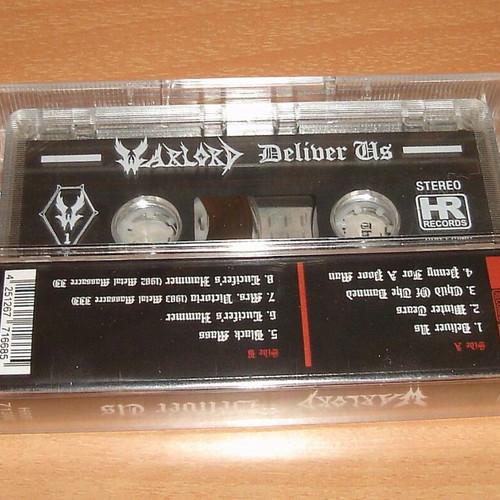 Warlord Deliver Us cassette tape new, metal