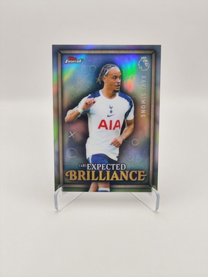 2025-26 Topps Finest Xavi Simons Expected Brilliance Refractor card like new