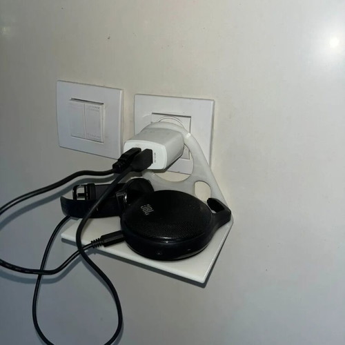 Phone charging holder new for wall outlet