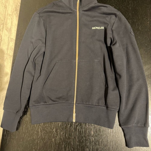 Moncler jacket like new, dark blue, size small