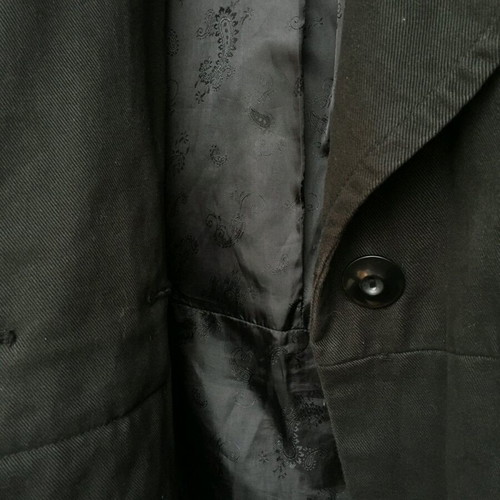 Mango cotton trench suit S like new, black