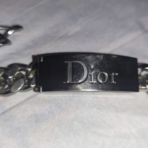 Dior Lip Gloss 001 Ultra Rare Bracelet like new, silver