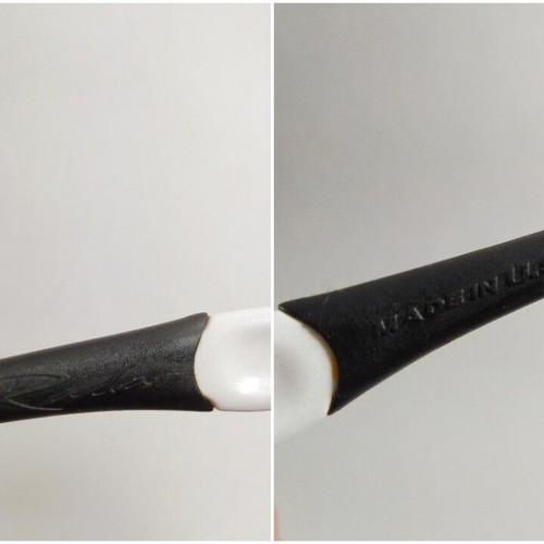 Oakley Radar Range Custom used cycling sunglasses in white metallic pearl