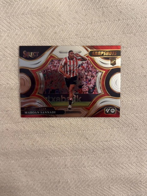 Panini Select La Liga Snapshots Silver Prizm RC Maroan Sannadi like new