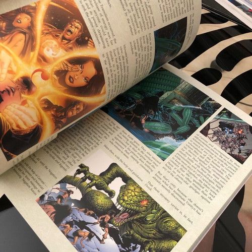 Crossgen Illustrated Oversized SC 1st printing comic book art fantasy like new 2001