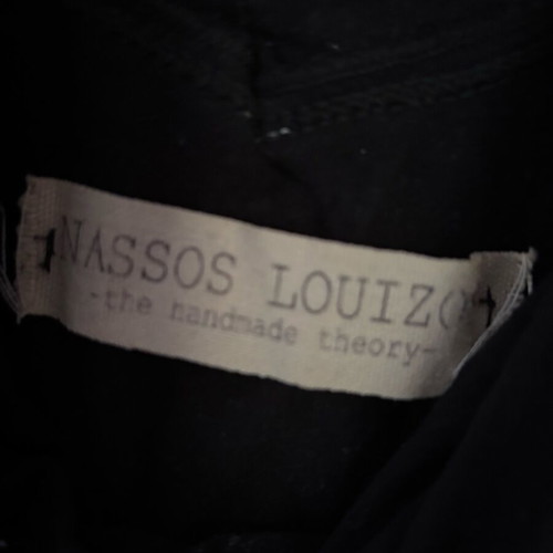 Nassos Louizos sleeveless blouse like new, black, size M