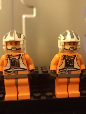 Lego Star Wars Minifigures SW0260 Zev Senesca, like new, 2 figures