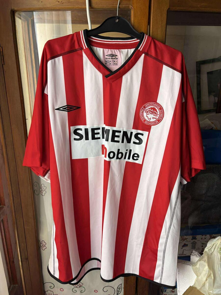Olympiakos Football Jersey 2002-03 new… - € 229,00 - Vendora.cy