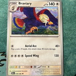 Κάρτα Braviary μεταχειρισμένη BLK