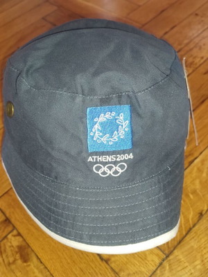 Athens Olympics 2004 hat new, official licensed reversible bucket hat