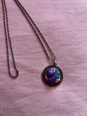 Sea floor necklace new handmade with ocean design
