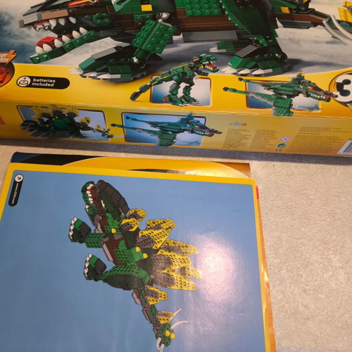 Lego Creator 4998 Stegosaurus used, complete with box and manuals