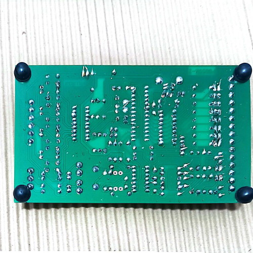 USB Experiment Interface Board used, with 5 digital and 2 analog inputs