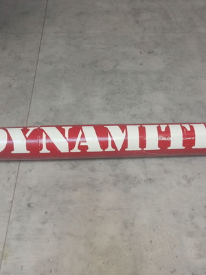 Dynamite large matchbox collectible box from 1980s Japan