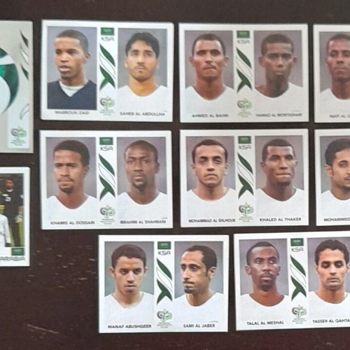 Panini World Cup 2006 Saudi Arabia sticker set