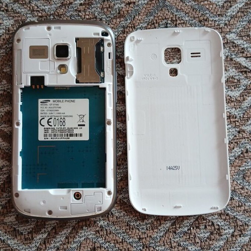 Samsung Galaxy S Duos GT-S7562 white phone without battery