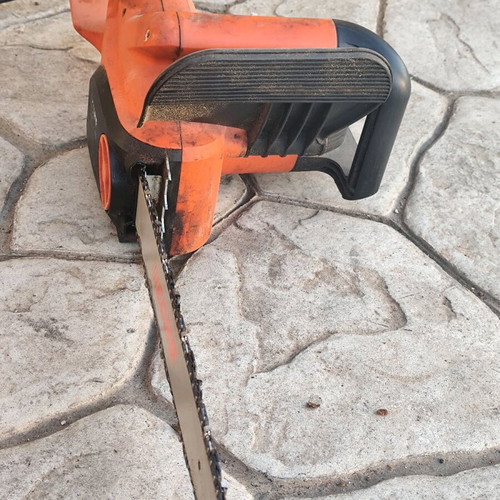 Echo electric chainsaw used, 35cm bar, automatic chain lubrication
