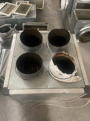 Tavern ventilation used with complete chimneys