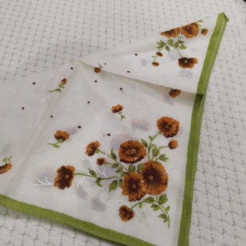 Handkerchiefs set used from personal family collection