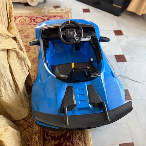 Ηλεκτροκίνητο Αυτοκίνητο Lamborghini Huracan Original License σαν καινούργιο, μπλε