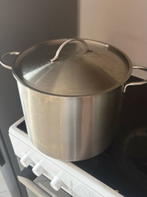 WMF stainless steel marmite pot 28 cm 14 liters