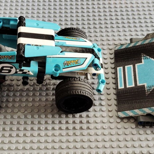 Lego stunt truck and grave digger used