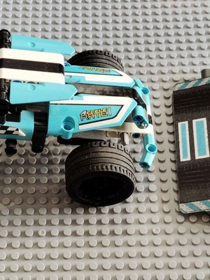 Lego stunt truck and grave digger used