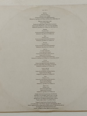 Pet Shop Boys Actually vinyl record used, rock