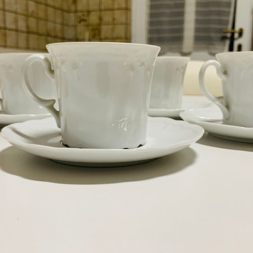 Seltmann Weiden Porcelain Bavaria coffee set used, 8 pieces