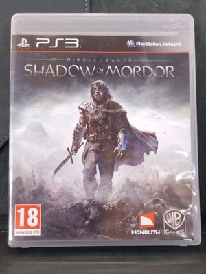 Middle-earth Shadow of Mordor PS3 μεταχειρισμένο σε καλή κατάσταση