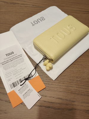 Tous handbag new, beige and yellow