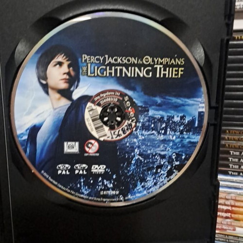 Percy Jackson and the Olympians DVD used, fantasy with subtitles