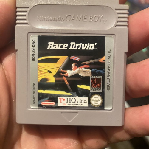 Race Drivin Game Boy cartridge like new