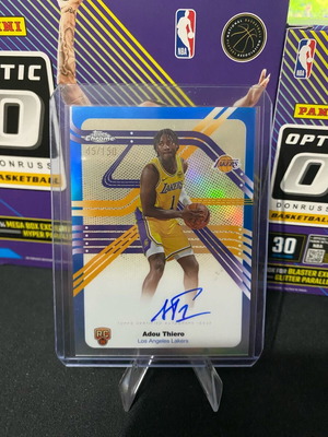 Adou Thiero RC auto 45/150 NBA Los Angeles Lakers σαν καινούργιο